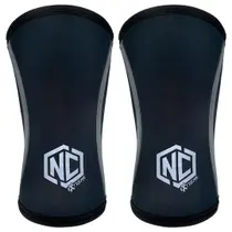 Joelheira Nc Lpo 7mm - Alta Performance Preto Cinza P/ Cross