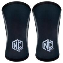Joelheira Nc Lpo 7mm - Alta Performance Preto Cinza P/ Cross