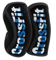 Joelheira Neoprene 7mm Cross Lpo Levantamento De Peso CROSSBLUE