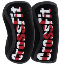 Joelheira Neoprene 7mm Cross Lpo Levantamento De Peso CROSSRED