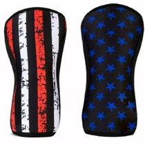 Joelheira Neoprene 7mm Cross Lpo Levantamento De Peso USA STAR