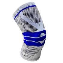 Joelheira Ortopédica Ajustável Com Estabilizador De Aço Compressão E Proteção Patelar Gel Do Joelho