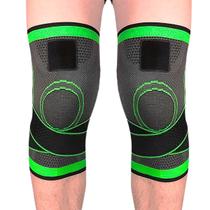 Joelheira Ortopédica Ajustável O PAR Articulada de Compressão E Proteção Patelar Tensor Joelho