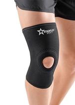 Joelheira Ortopédica C/ Reforço Patelar Longa Em Neoprene