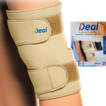 Joelheira Ortopédica De Compressão Articulada Ajustável Bege Joelheira Ortopédica De Compressão Articulada Ajustável Bege