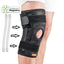 Joelheira ortopedica de Compressão Ortopédica Articulada com ANVISA Apoio Reforçado com fio de aço flexível