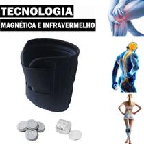 Joelheira Ortopédica Magnética Alivia Dores Nervo Ciático Lombar Joelho