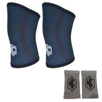 Joelheira Para Treinos Agachamento Com Barra + Munhequeira