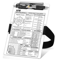Joelheira Pilot Feifeiya Aluminium VFR Aviation com suporte para canetas Joelheira Pilot Feifeiya Aluminium VFR Aviation com suporte para canetas