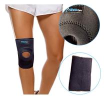 Joelheira Reforçada com Orifício Neoprene Alívio Care