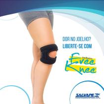 Joelheira Salvapé Curta Free Knee Cód Ref 538 com Amortecimento Joelheira Salvapé Curta Free Knee Cód Ref 538 com Amortecimento