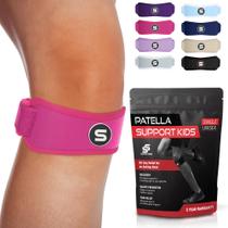 Joelheira Stars Patellar Tendon Support Strap rosa