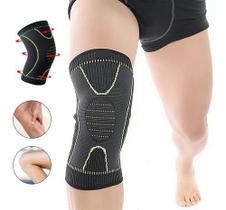 Joelheira tensor joelhos proteção compressor muscular 1 par
