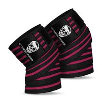 Joelheiras Gymreapers flexíveis de 72 cm para agachamentos rosa (par) Joelheiras Gymreapers flexíveis de 72 cm para agachamentos rosa (par)
