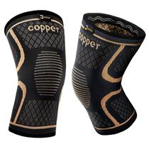 Joelheiras JIUFENTIAN Copper Compression para homens e mulheres