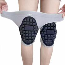 Joelheiras JYBTAA Soft Waterproof para adultos, cinza, tamanho grande Joelheiras JYBTAA Soft Waterproof para adultos, cinza, tamanho grande