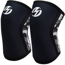 Joelheiras Nisrok de compressão de neoprene de 7 mm, 1 par Joelheiras Nisrok de compressão de neoprene de 7 mm, 1 par