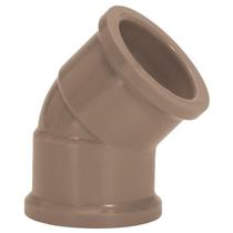 Joelho 45 Amanco Soldável - 110 mm - Marrom - 10011