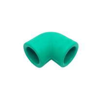 Joelho 63 mm PPR Verde para Água Quente e Fria AMANCO