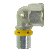 Joelho 90 20 mm x 3/4" Rosca Fêmea Amanco Gás