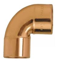 Joelho 90 de Cobre 15mm Sem Anel Eluma