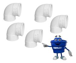 Joelho 90 Esgoto SN DN 40 FORTLEV