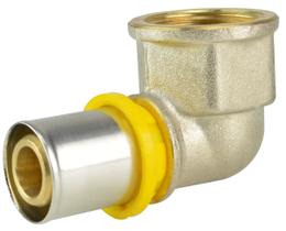 Joelho 90 Fêmea Pex Gás Prensar Emmeti 20x1/2 Joelho 90 Fêmea Pex Gás Prensar Emmeti 20x1/2