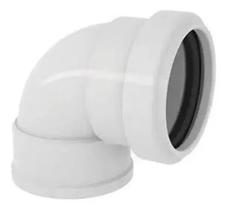 Joelho 90 Graus Esgoto Secundário com Anel 40mm