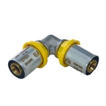 Joelho 90 Igual Fêmea: Conexão de Gás de 16 mm Joelho 90 Igual Fêmea: Conexão de Gás de 16 mm