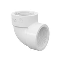 Joelho 90 Pvc Branco Roscável 1/2" 20mm