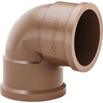Joelho 90 Soldável 25 Mm Marrom Pvc Linha Soldável Krona Joelho 90 Soldável 25 Mm Marrom Pvc Linha Soldável Krona