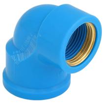 Joelho 90 Soldável com Bucha Latão 20mm x 1/2" - 0497 - KRONA Joelho 90 Soldável com Bucha Latão 20mm x 1/2" - 0497 - KRONA