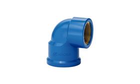 Joelho 90 Soldável Com bucha Latão 25MM X 1/2