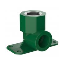 Joelho 90 Tigre Rosca Fêmea Base Fixa PPR 25X1/2"