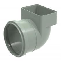 Joelho 90 Transição Aquapluv Esgoto Retangular 100X65X100mm - 32196071 - TIGRE Joelho 90 Transição Aquapluv Esgoto Retangular 100X65X100mm - 32196071 - TIGRE