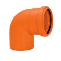 Joelho 90 x 50mm Amanco Silentium - PVC Mineralizado Auto Extinguível Joelho 90 x 50mm Amanco Silentium - PVC Mineralizado Auto Extinguível