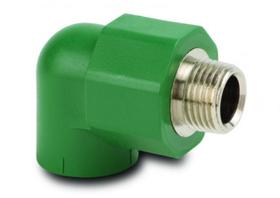 Joelho 90º com Rosca Macho Tigre PPR 25mmx1/2''