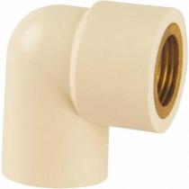 Joelho 90º de Transição CPVC FlowGuard 22mm x 1/2'' - Amanco Joelho 90º de Transição CPVC FlowGuard 22mm x 1/2'' - Amanco