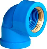 Joelho 90º L/R 25mm x 1/2” com Bucha Latão Plastilit Joelho 90º L/R 25mm x 1/2” com Bucha Latão Plastilit