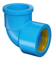 Joelho 90o Soldavel Bucha de Latao Lr de 20mm X 1/2"