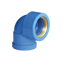 Joelho 90º Soldavel c/Bucha Latão 25 X 1/2" Tubozan c/25 uni Joelho 90º Soldavel c/Bucha Latão 25 X 1/2" Tubozan c/25 uni