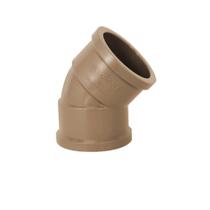 Joelho Água 45º Marrom - Krona, Tamanho: 50mm