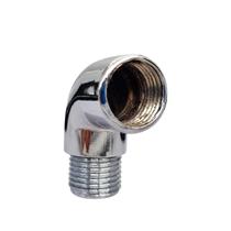 Joelho Cotovelo Curva Metal Crômado Macho X Fêmea 1/2 X 90