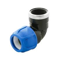 Joelho Cotovelo De Rosca PP PEAD 20mm 1/2''