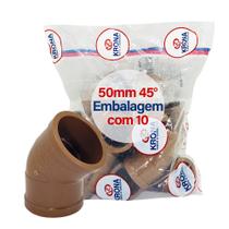 Joelho Cotovelo Soldável Krona 45 50mm 10 peças