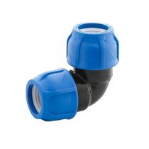 Joelho de Compressão 90 em Polipropileno (PP) - 75mm Joelho de Compressão 90 em Polipropileno (PP) - 75mm