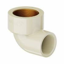 Joelho de Transição Aquatherm 1/2"X22mm Branco