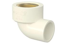 Joelho de Transposição 90 Aquatherm 1/2"x15mm Branco Joelho de Transposição 90 Aquatherm 1/2"x15mm Branco