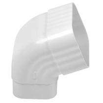 Joelho Frontal Do Condutor De Calha Branco Astra 95mm X 78mm Joelho Frontal Do Condutor De Calha Branco Astra 95mm X 78mm