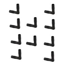 JOELHO INTERNO DUPLO RURAL-1/2"-preto-CIPLA-KIT 10PÇ
